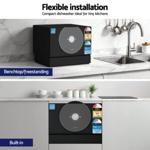 6-Place Benchtop Dishwasher
