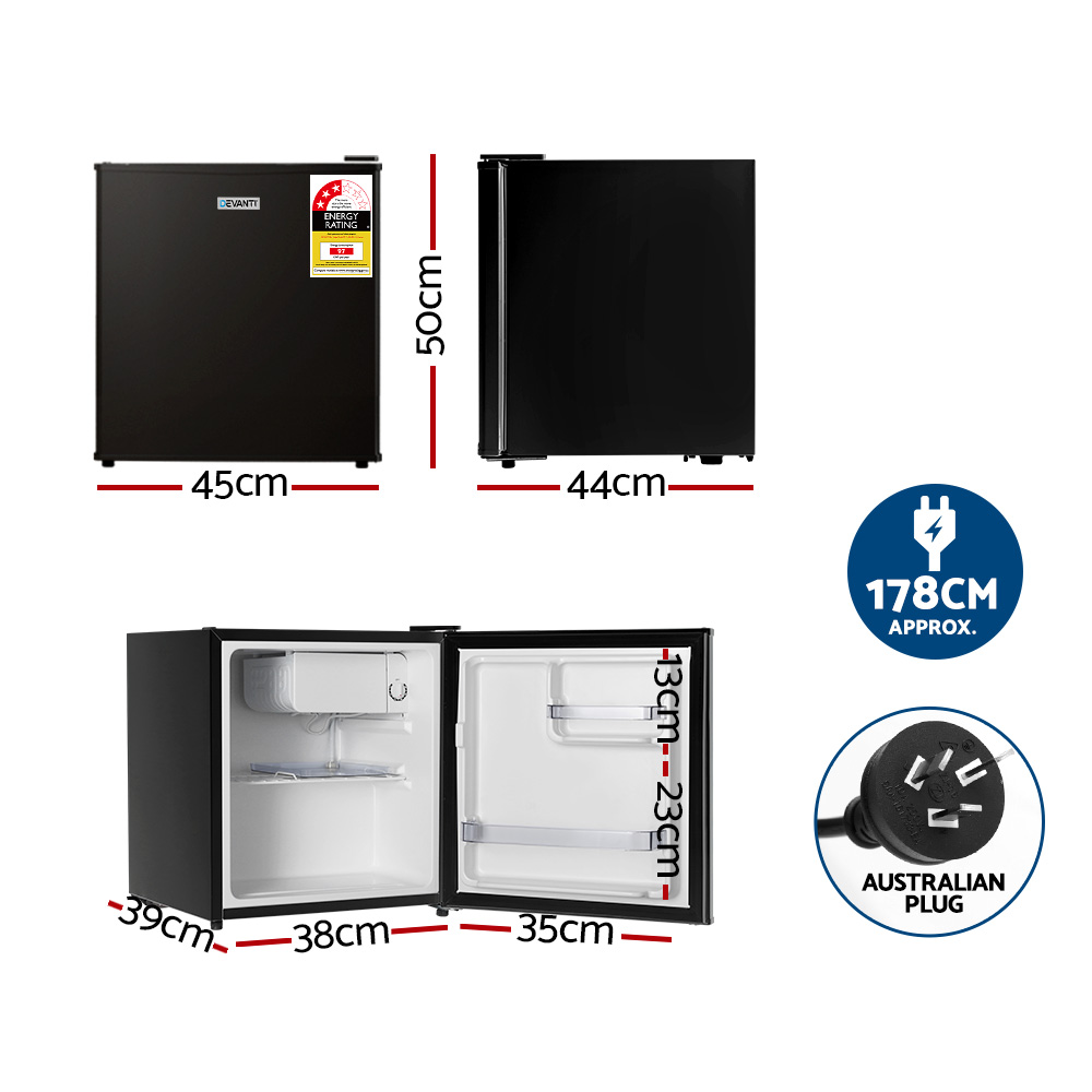 Devanti 48L Portable Bar Fridge Black – Sumo Deals Devanti 48L Portable Bar Fridge Black - Image 2