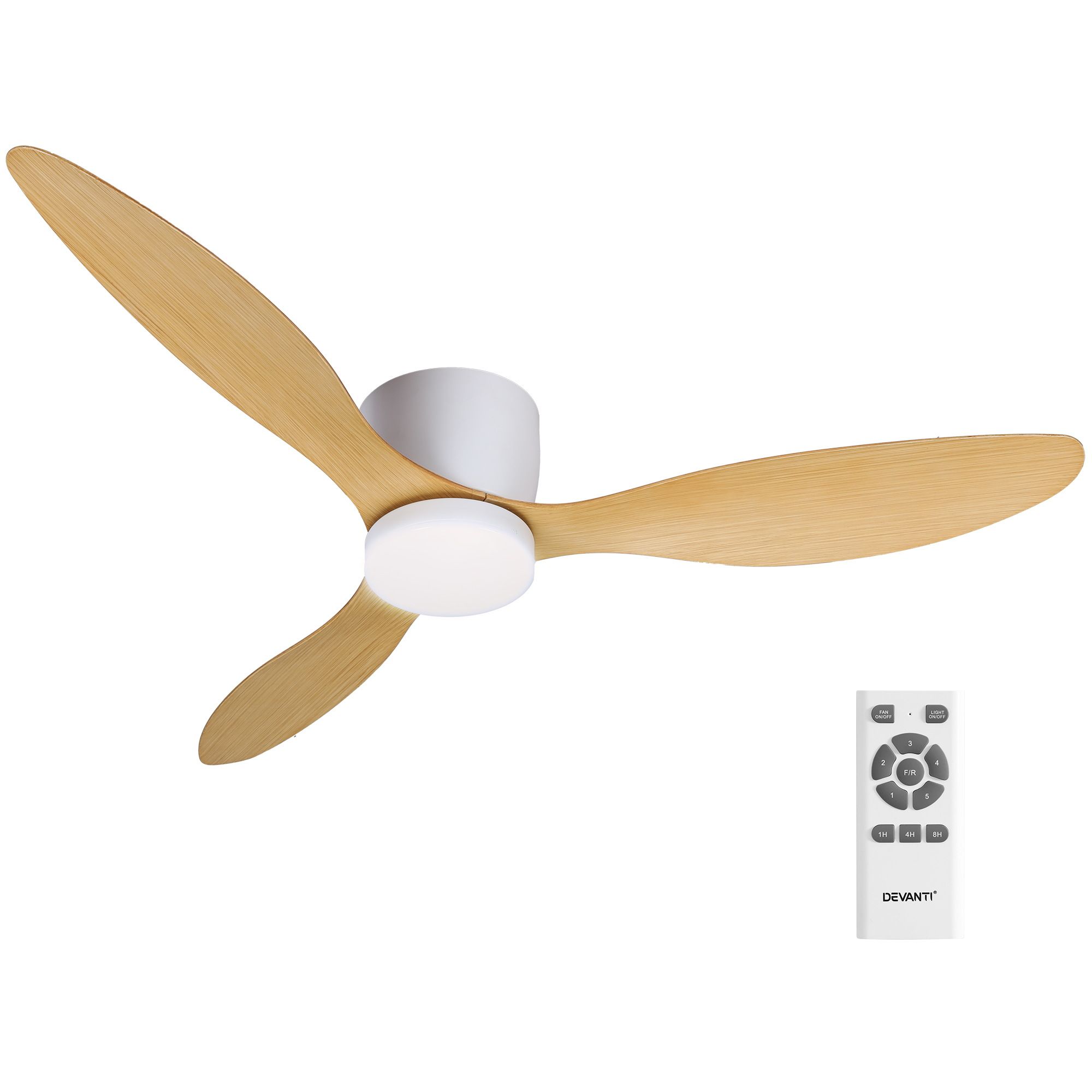 Devanti 52&Quot; Timber Look Dc Motor Ceiling Fan With 18W Led – Sumo Deals Devanti 52&Quot; Timber Look Dc Motor Ceiling Fan With 18W Led - Image 6