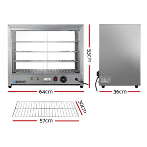 Devanti 64Cm Commercial Food Warmer Display Cabinet 4-Tier – Sumo Deals Devanti 64Cm Commercial Food Warmer Display Cabinet 4-Tier Product Image Sumo Deals