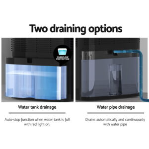 Devanti Dehumidifier - Heavy Duty | 2L Black – Sumo Deals Devanti Dehumidifier - Heavy Duty | 2L Black Product Image Sumo Deals