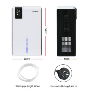 Devanti 2000Ml Portable Dehumidifier With Remote Product Image Sumo Deals