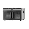 Devanti 16 Trays Food Dehydrator Dual-Zone Stainless Steel front view closed door