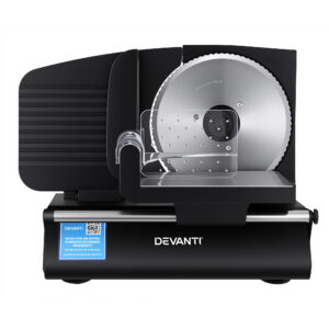 Devanti Meat Slicer Electric Food Bread 200W Black Product Image Sumo Deals