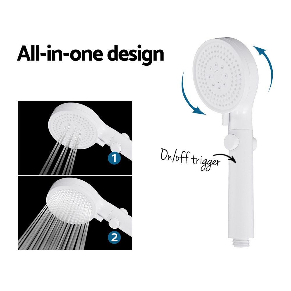 Devanti Portable Gas Water Heater With 12V Pressure Pump – Sumo Deals White Plastic Shower Head Chrome Hose And Gas Regulator Fittings For Devanti Water Heater