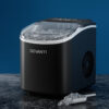 Devanti Portable Countertop Ice Maker Machine 12Kg Black – Sumo Deals Devanti Portable Countertop Ice Maker Machine In Sleek Black Finish On A Kitchen Counter