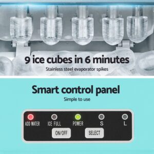 Devanti 12Kg Portable Ice Maker Machine With Self Cleaning Green – Sumo Deals Devanti 12Kg Portable Ice Maker Machine With Self Cleaning Green Product Image Sumo Deals