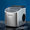 Devanti 12Kg Ice Maker Machine Self Cleaning In Brushed Stainless Steel