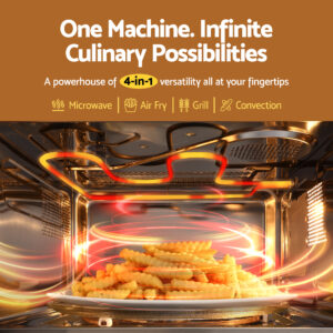 Devanti 30L 4-In-1 Convection Microwave Oven Air Fryer Product Image Sumo Deals