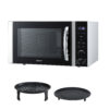 Devanti 30L 4-in-1 convection microwave oven air fryer combo with sleek pull door
