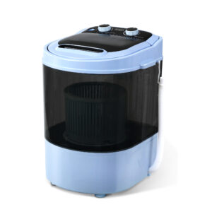 Devanti Portable Washing Machine 3KG Capacity in Matte Black