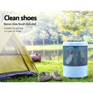 Devanti Portable Washing Machine 3Kg - 2-In-1 Camping Spinner Product Image Sumo Deals