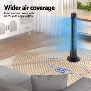 Devanti Tower Fan Oscillating With Remote | 93Cm Slim Model Product Image Sumo Deals