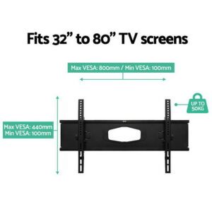Artiss Tv Wall Mount Bracket - Full Motion 50Kg Dual Arm – Sumo Deals Artiss Tv Wall Mount Bracket Vesa Mounting Pattern And Dimensions Diagram