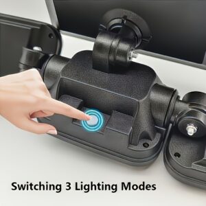 74 Led Solar Motion Sensor Light With 3 Wide Multi-Angle Panels Product Image Sumo Deals