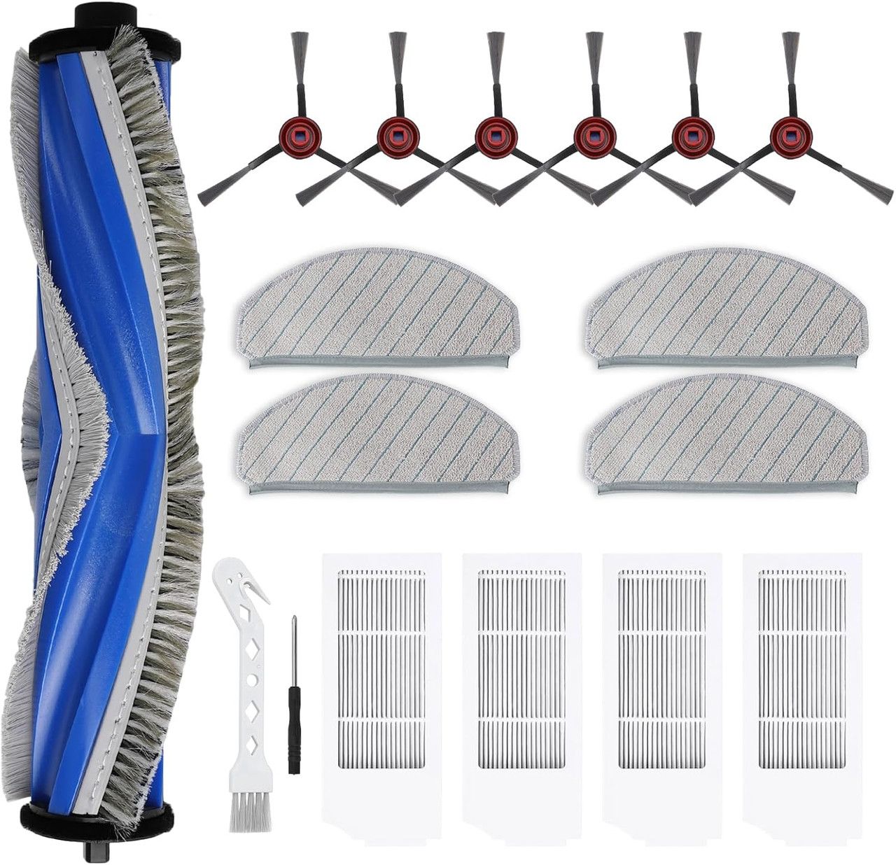 18 Pcs Accessories For Ecovacs Deebot N20 Plus – Sumo Deals Ecovacs N20 Plus Accessories