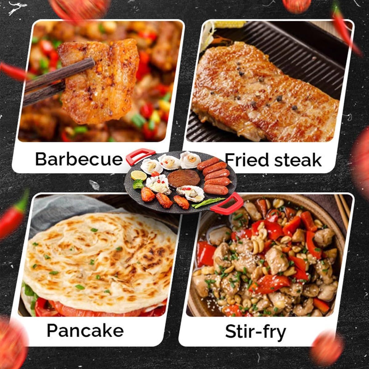 Smokeless Indoor Electric Grill &Amp; Griddle (1000W) – Sumo Deals Smokeless Indoor Electric Grill &Amp; Griddle (1000W) - Image 4