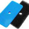 Dual pack of coarse and fine pond filter pads for TotalPond 52231 52229 filtration systems