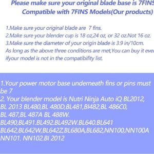 7-Fin Ninja Blender Blade | Extractor Replacement – Sumo Deals 7-Fin Ninja Blade