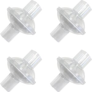 Universal CPAP inline filter pack of 4 capsules