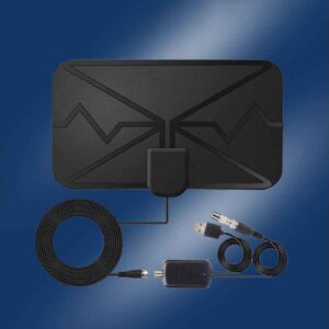 Digital Tv Antenna 300 Miles Range 4K Indoor Signal Booster Product Image Sumo Deals