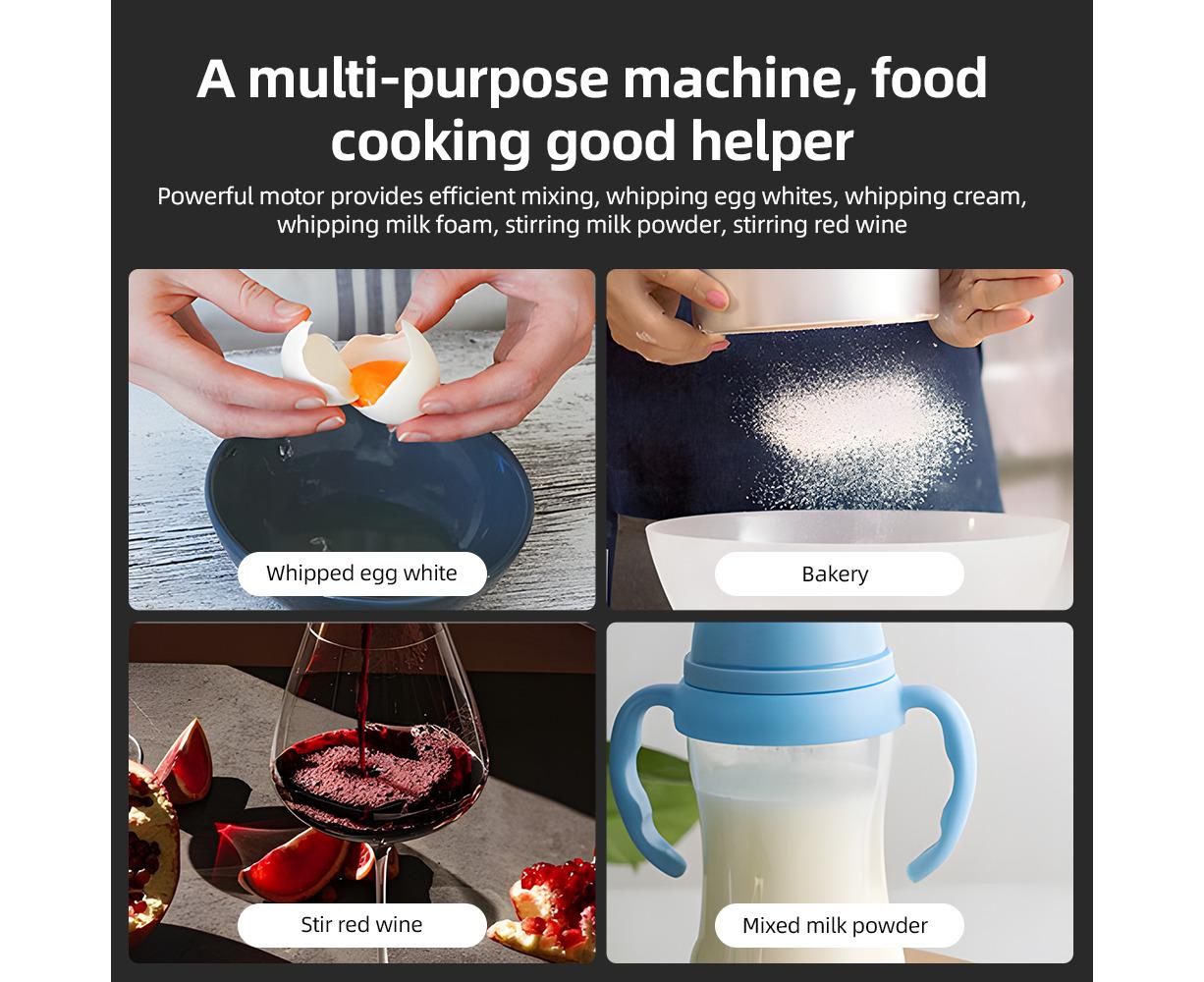 Electric Milk Frother | Rechargeable Handheld Foam Maker – Sumo Deals Electric Milk Frother