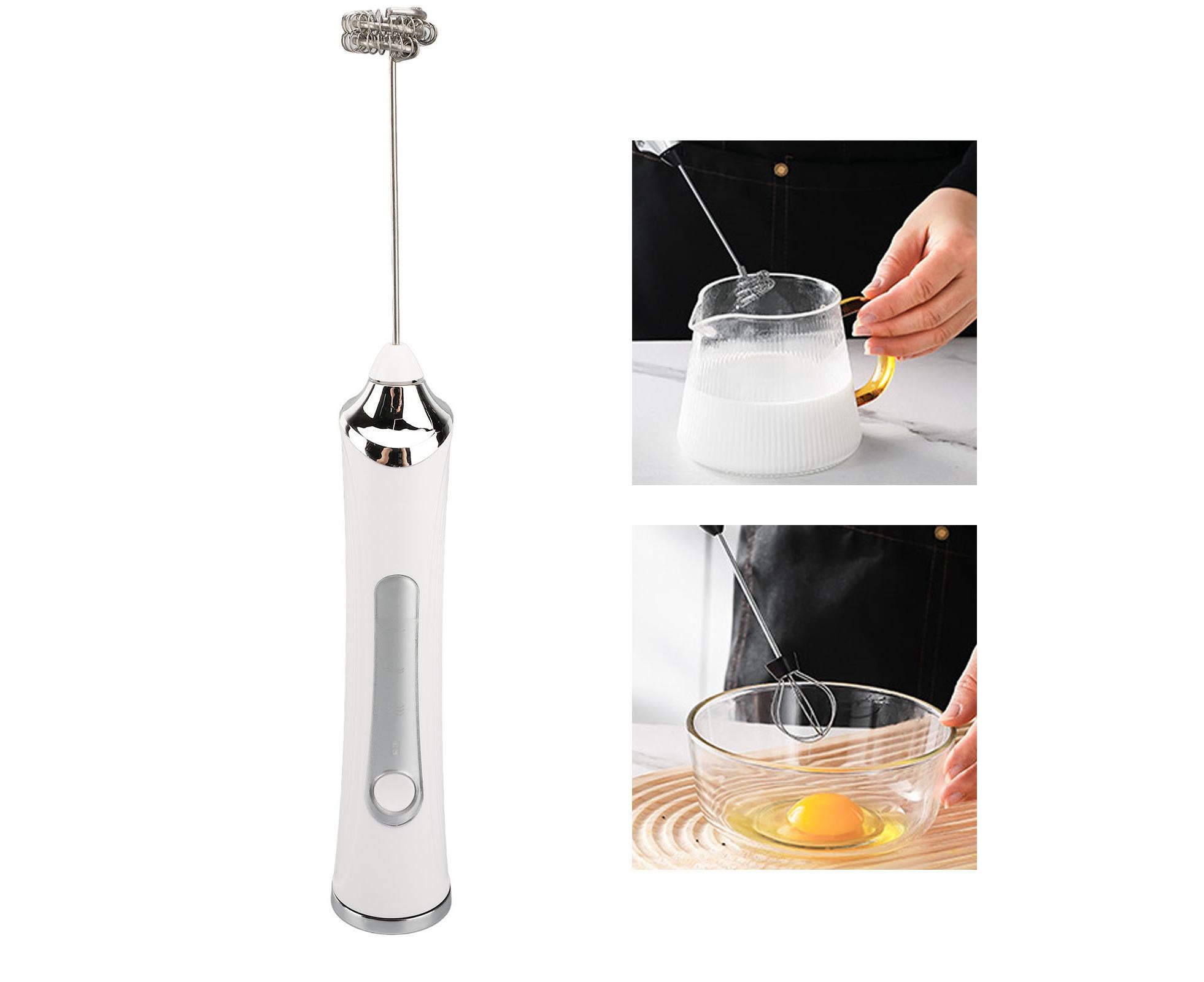 Electric Milk Frother | Usb Rechargeable, 3 Speeds – Sumo Deals Electric Milk Frother