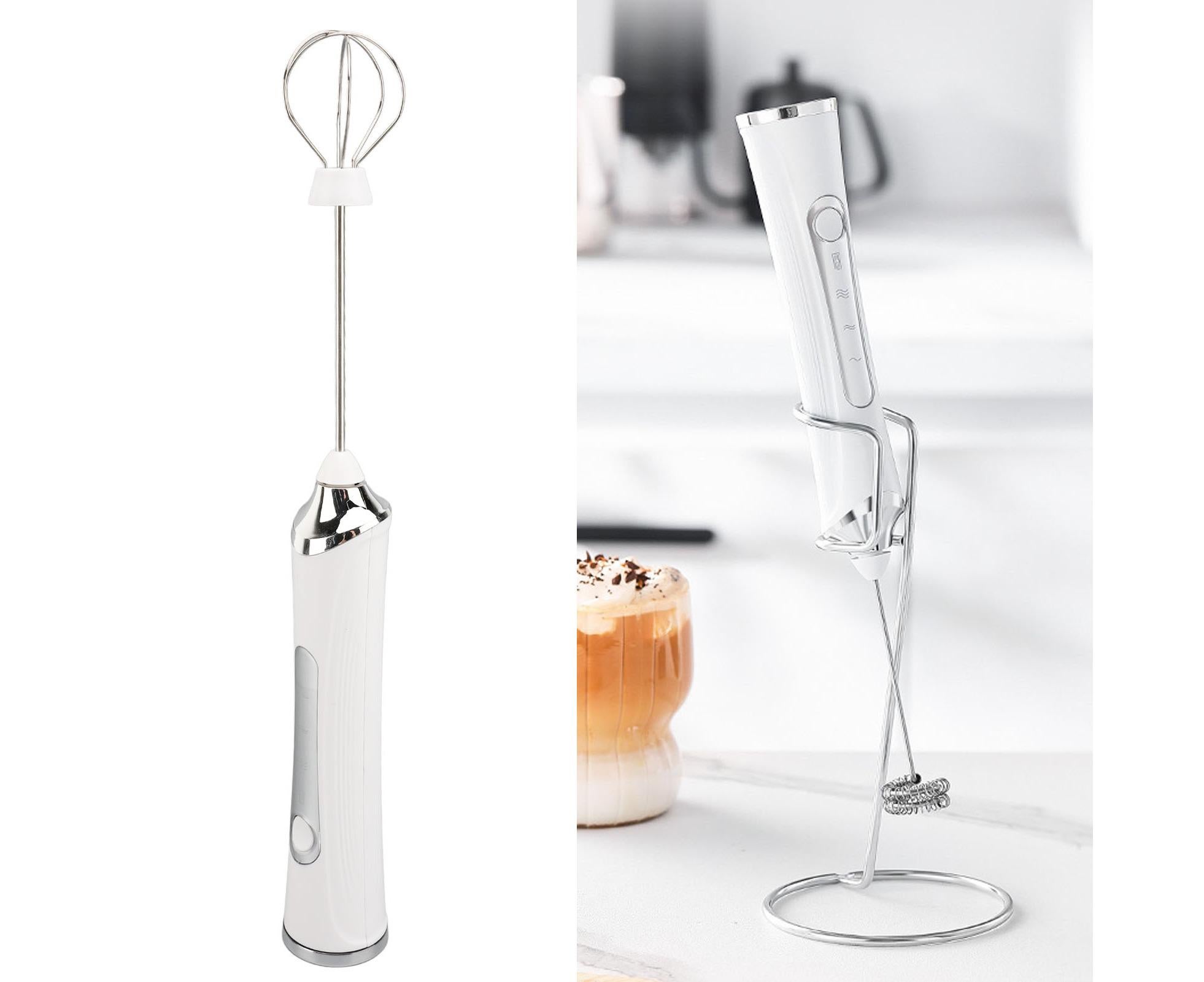 Electric Milk Frother | Usb Rechargeable, 3 Speeds – Sumo Deals Electric Milk Frother