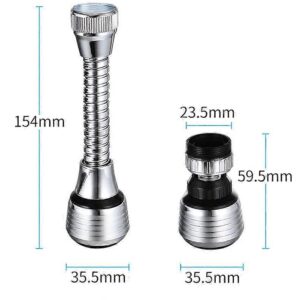 360 Rotating Faucet Aerator | Water Saving Kitchen Filter – Sumo Deals Faucet Aerator