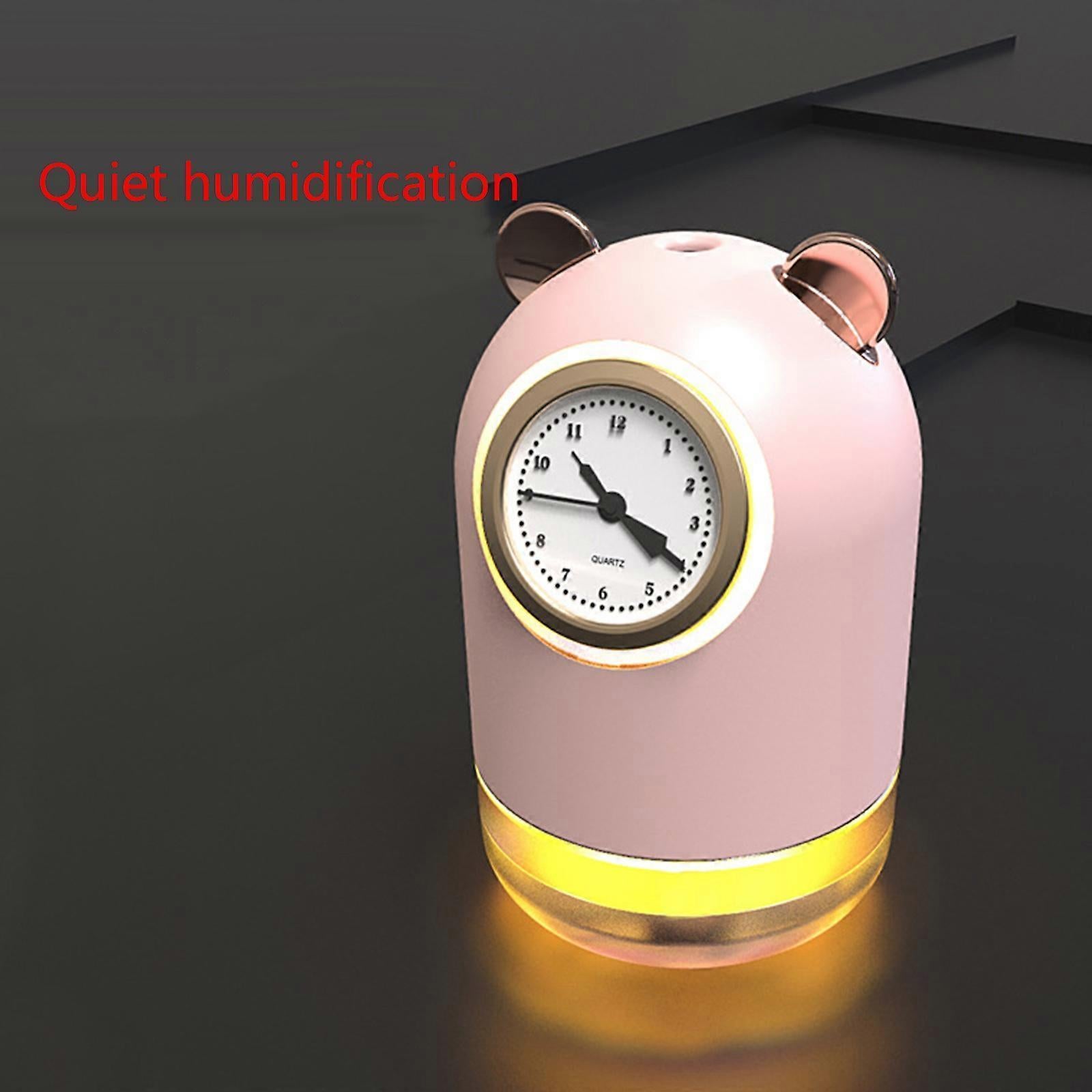 Usb Car Humidifier With Quartz Clock &Amp; Night Light – Sumo Deals Usb Car Humidifier