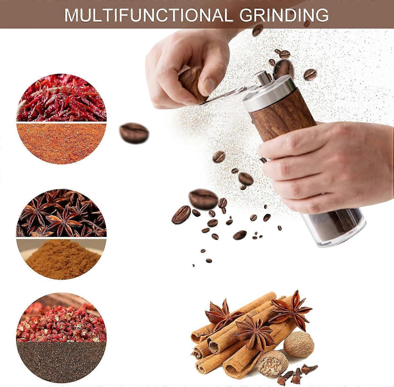 Manual Coffee Grinder | Ceramic Burr, Adjustable – Sumo Deals Manual Coffee Grinder