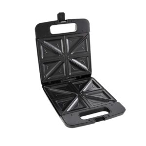 Triangle Waffle Maker with Handle - Portable Nonstick Waffle Iron for Home & Restaurant
