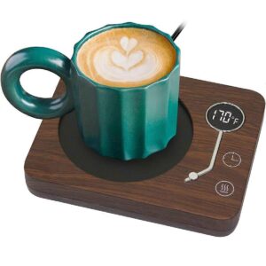 CEROBEAR Smart Coffee Mug Warmer on a modern minimalist office desk