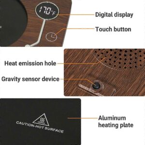 Cerobear Smart Coffee Mug Warmer With 3 Temps Product Image Sumo Deals