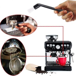 6-Inch Coffee Cleaning Tool Positioned On A Clean White Background With Dimension Text