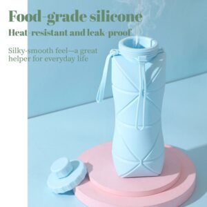 800Ml Silicone Folding Water Bottle - Green – Sumo Deals Silicone Folding Water Bottle