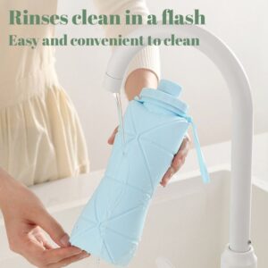 800Ml Silicone Folding Water Bottle - Green – Sumo Deals Silicone Folding Water Bottle