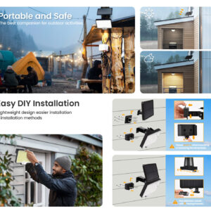294 Led Solar Light Motion Sensor Security Wall Flood Lamp Product Image Sumo Deals