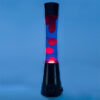 Black Motion Lamp Bluetooth Speaker with red lava and purple liquid