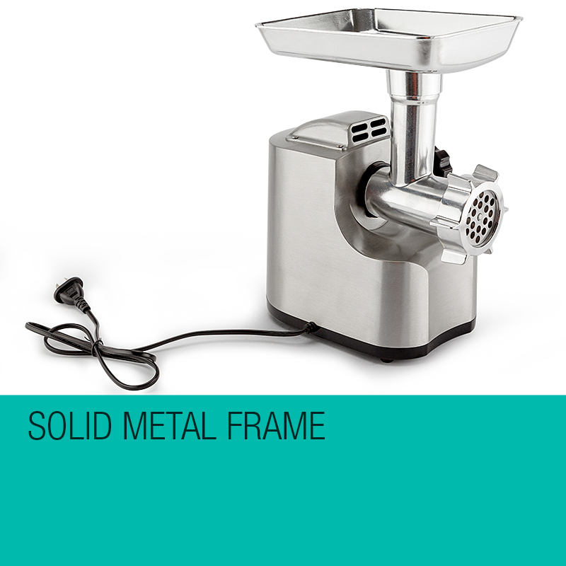 Eurochef Mg850 Electric Meat Grinder Mincer - Silver – Sumo Deals Eurochef Mg850 Electric Meat Grinder Mincer - Silver - Image 2
