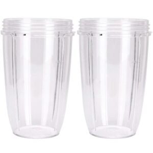 2x For Nutribullet Colossal Big Large Tall Cup 32 Oz set.