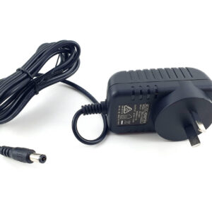 Hygiea charger for Dyson V6 V7 V8 vacuums showing the Australian wall plug