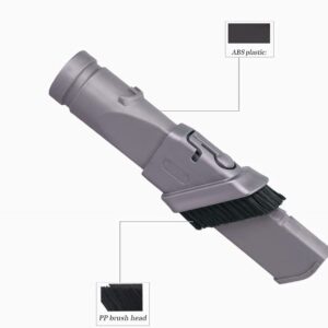 Connection End Of 2 In 1 Crevice And Brush Tool For Dyson V6