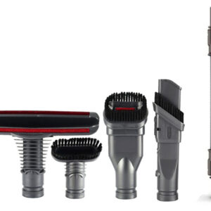 5-Piece Dyson Compatible Vacuum Tool Kit including hose and brushes