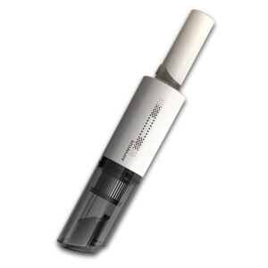 White 6000Pa Portable Car Vacuum Cleaner with 120W motor