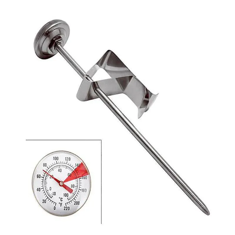 Milk Coffee Thermometer | Stainless Steel Probe – Sumo Deals Milk Coffee Thermometer
