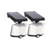 66 Led Solar Motion Sensor Light Outdoor Wall Lamp 3-Head – Sumo Deals 66 Led Solar Motion Sensor Light Outdoor Security Lamp With Triple Adjustable Heads