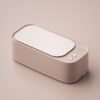 Pink Portable Ultrasonic Cleaner professional 45kHz high frequency cleaning machine front view