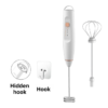 White Wireless Milk Frother &Amp; Egg Whisk, Usb Rechargeable – Sumo Deals Milk Frother &Amp; Egg Whisk