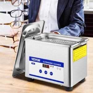 Internal Stainless Steel Mesh Basket Inside 0.8L Ultrasonic Cleaner Tank